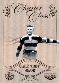 2018 NRL Glory - Charter Class Chrome #CCC011 Charles Fraser Front